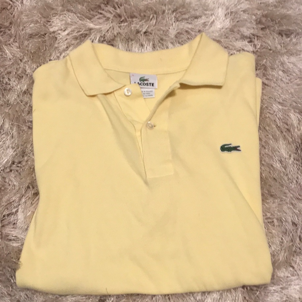 Men’s Lacoste polo size 5